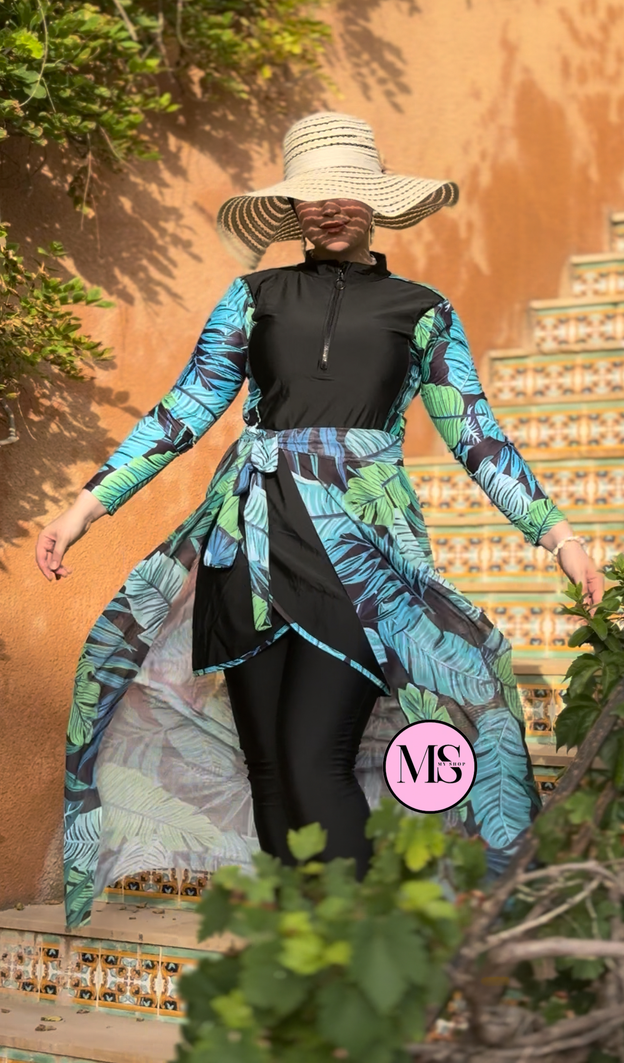 IMG_5535 Burkini Noir - الصورة 1